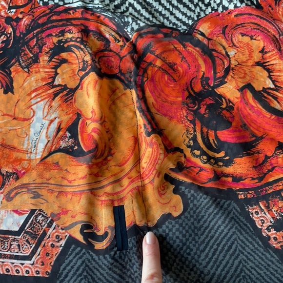 Roberto Cavalli Tilda Print Chiffon Caftan - Picture 10 of 14